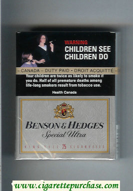 Benson Hedges Special Ultra 25 cigarettes